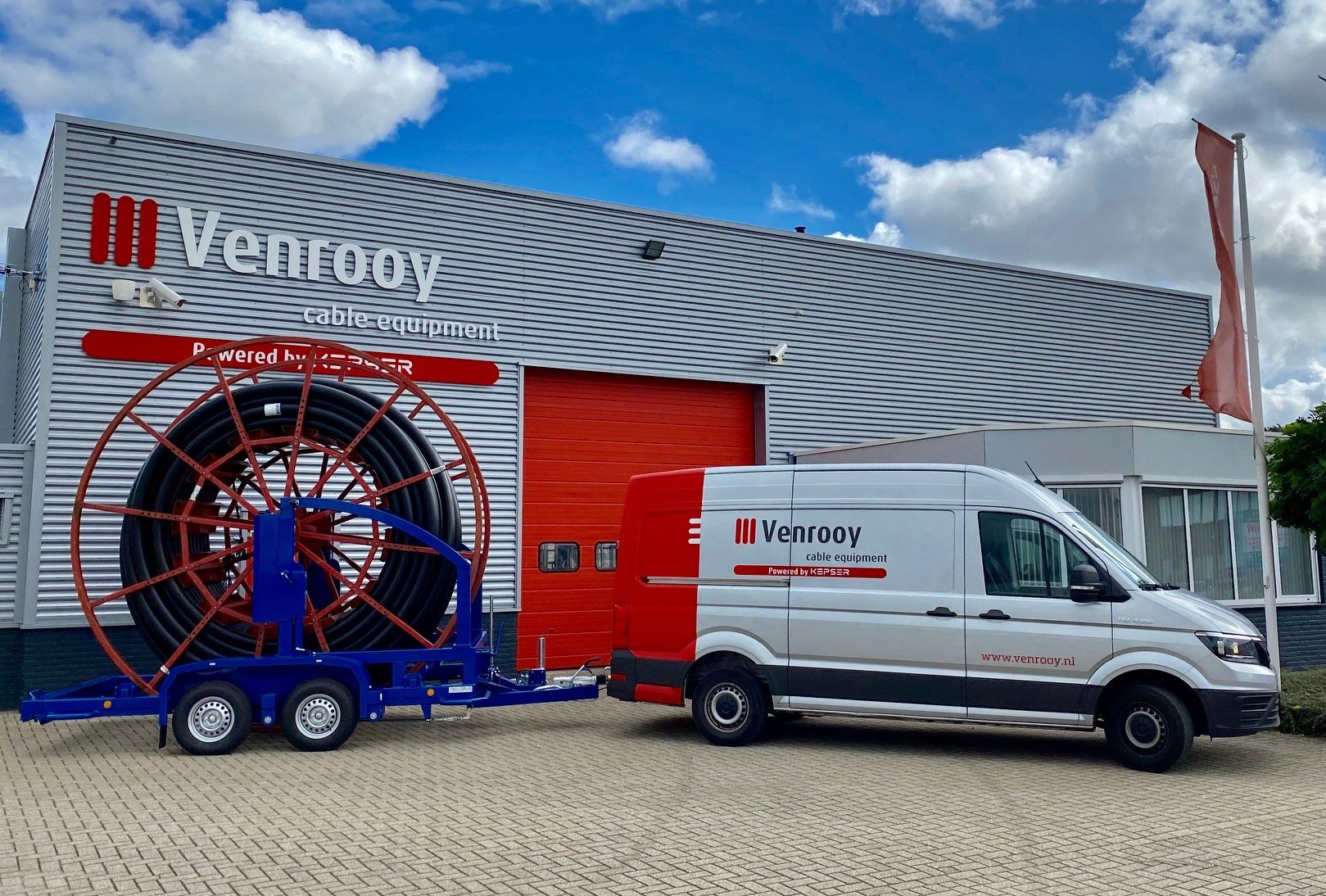 Winding machine product catalog Venrooy Cable Equipment