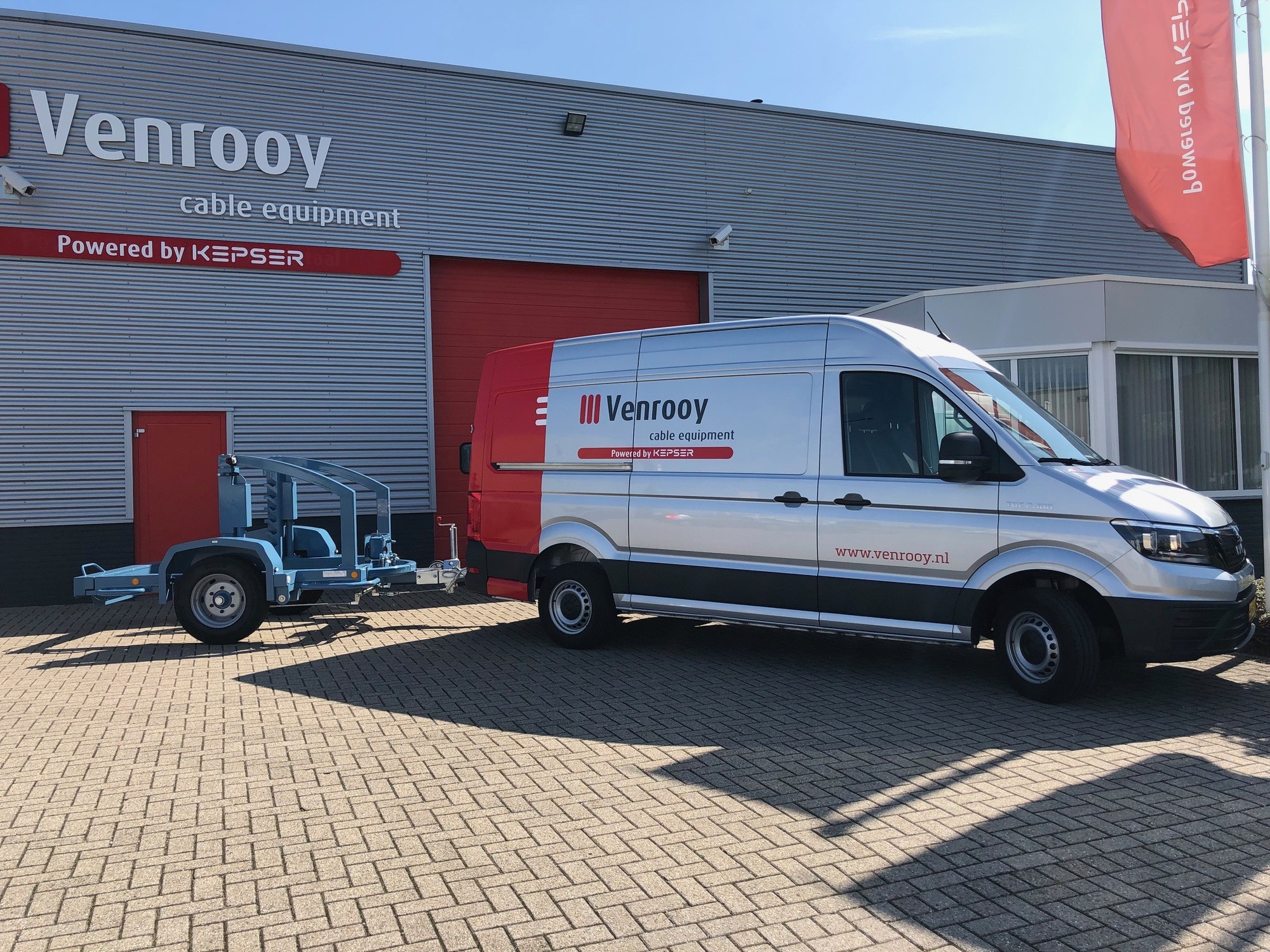 Manual length measuring device Venrooy Cable Equipment